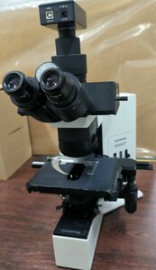  microscope OLYMPUS Olympus handstand microscope BX40CY three glasses tube condenser equipped 