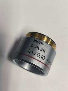 Leica Microscope Objective C Plan 4x 506074 0.1 対物レンズ objective lens ライカ