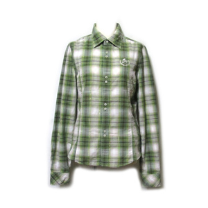 HYSTERIC GLAMOUR Hysteric Glamour tartan check shirt 137069-q