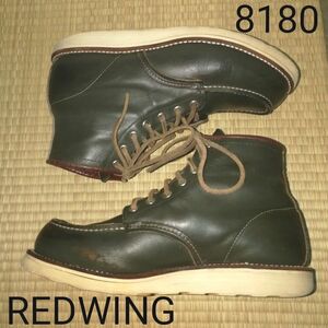 REDWING 8180 99年 四角犬タグ size 8E アイリッシュセッター