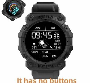 スマートウォッチ 黒 SPORTS GEAR 防水 アウトドア デジタル キャンプ Bluetooth 腕時計