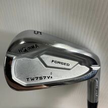 希少 単品5番アイアン HONMA TOUR WORLD TW757VX #5 24° VIZARD IB-WF 85 Sフレックス ホンマ ツアーワールド ヴィザード 番2532_画像1