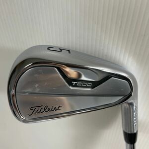 単品5番アイアン Titleist T200 2021 25° #5 N.S.PRO 880 AMC Sフレックス タイトリスト 番2556