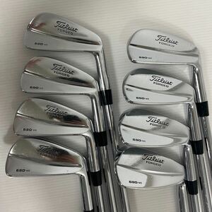 希少 リシャフト品 アイアンセット Titleist 690・MB 3I〜PW 8本セット MODUS3 TOUR120 Xフレックス タイトリスト モーダス120 番2501