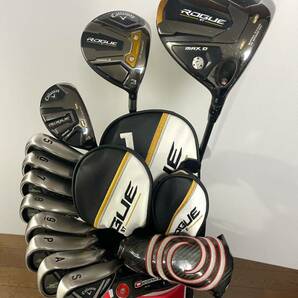 Callaway ROGUE ST MAX Sセット オデッセイパター キャロウェイ訳アリ未使用品キャディバック付き ローグ マックス X2 HOT ODYSSEY 番35