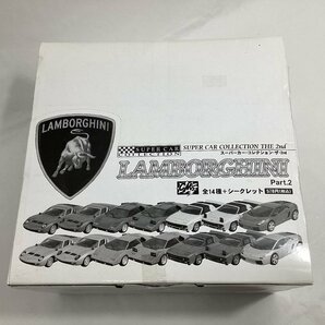 未開封 シーエムズコーポレーション スーパーカー・コレクション・ザ・2nd ランボルギーニ パート2 12箱入BOX CM'S LAMBORGHINIの画像2