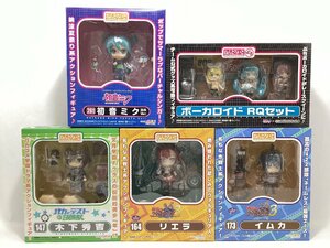 未開封　ねんどろいど　色々 5種 まとめて　261 初音ミク 浴衣Ver.　147 木下秀吉　164 リエラ　173 イムカ　ぷち ボーカロイドRQセット