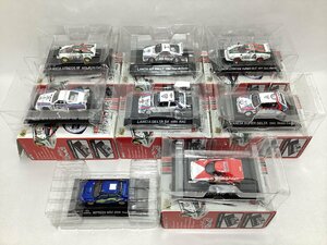 未使用　シーエムズ・コーポレーション ラリーカーコレクションプラス ランチア シークレット含む 全7種 + スバル インプレッサ WRC 2006