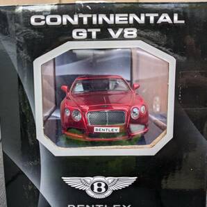 ベントレー コンチネンタルGT 赤 レッド 1/24 モデルカー ミニカー ラジコン※動作不明 Bentley Continental GT Red Metallicの画像3