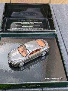 ベントレー コンチネンタルGT グレー系 1/43 モデルカー ミニカー ダイキャスト Bentley Continental GT