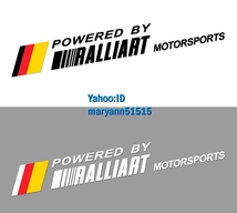 RALLIART サイドステッカー 90cm 左右2枚セット♪ 三菱 MITSUBISHI ラリーアート ウィンドウ フィルム ランサー エボリューション パジェロ_画像1