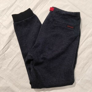 グラミチ GRAMICCI フリース ナロー リブ パンツ knit fleece narrow rib pant navy ネイビー　裏起毛　Ｍ スウェット　クライミング　