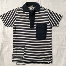 ナイジェルケーボン Nigel Cabourn マリンポロ MARINE POLO 半袖　ボーダー　ポケット付　ポロシャツ　44 ナイジェル　ケーボン　ポロ　_画像1