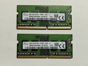 SK hynix 4GB 1Rx16 PC4-2400T