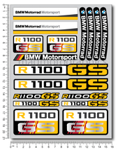 BMW Motorrad R1100GS motorcycle ステッカー デカール セット シール_画像2