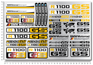 BMW Motorrad R1100GS motorcycle ステッカー デカール セット シール
