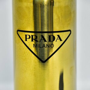 鑑定済 正規品 新品 プラダ タンブラー 水筒 ボトル 500ml ゴールド メンズ レディース PRADA 2UH003 2FJ2 OOJ F019Fの画像2