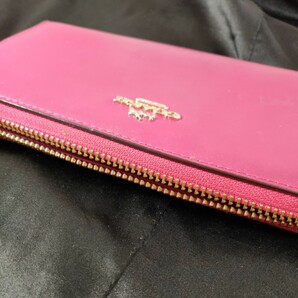 COACH コーチ 長財布 レディースファッション 正規品 全国発送 中古品の画像4