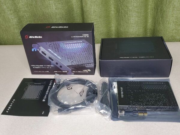 PC内蔵型キャプチャーボード AVerMedia Live Gamer HD 2 C988 1080P 60FPS アバーメディア