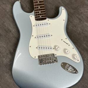 FENDER/フェンダー Squier/スクワイヤー STRATOCASTER/ストラトキャスター 全長約100㎝ 弦高約3㎜ エレキギター 簡易動作確認済 現状お渡しの画像2