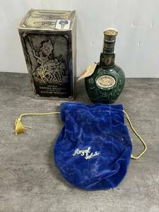 CHIVAS ROYAL SALUTE 21 YEAR OLD Blended SCOTCH WHISKY 陶器 緑 700ml 40度 未開栓 長期自宅保管品 液面低下等の可能性有 現状お渡し