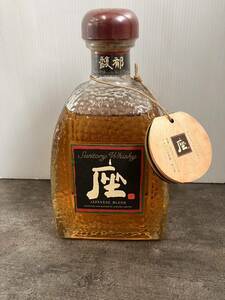 Suntory Whisky Za/サントリー ウイスキー 座 JAPANESE BLEND 700ml 40度 未開栓 長期自宅保管品 液面低下等の可能性有 現状お渡し