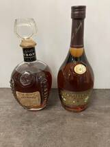 SUNTORY V.S.O.P BRANDY 720ml 43% CHATELAIN Brandy V.S.O.P 720ml 40% 2本セット 未開栓 長期自宅保管品 液面低下等の可能性有 現状渡し_画像1