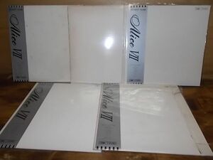 c0765　【未確認】　アリス/7　LP5枚セット