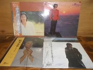 c1209　【未確認】　松山千春　LP4枚セット