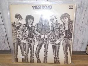 b1580　LP　【A-B不良破れ有り-無】　ウエストロードブルースバンド/WEST ROAD