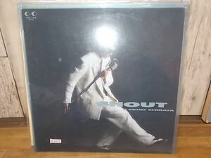 b1575　LP　【N-N-無】　柴田恭兵/SHOUT