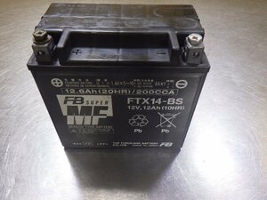 古河電池バッテリー FTX14-BS☆ZRX1100、ZZ-R1100、R1200ST等