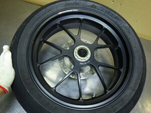 MV Agusta F4 1078RR rear wheel & rear wheel hub, beautiful goods 17x6.00, there is defect * Marchesini 