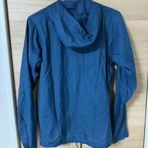 【美品】パタゴニア フーディニ XS ブルー ナイロンジャケットの画像2