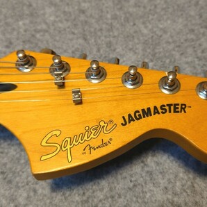 Squier Jagmaster スクワイア ジャグマスター 2006年中国製 中古 傷多数あり エレキギターの画像4