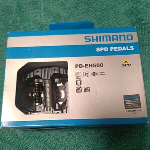 【ペダルい 】シマノ SHIMANO SPDペダルPD-EH500 片面SPD 片面フラット SMSH56クリート付属 EPDEH500 ビンディングペダル ロード クロスMTB