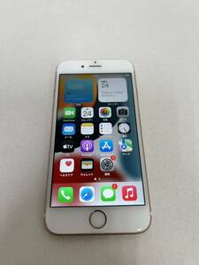 A3603◆バッテリ100％表記 SIMフリー iPhone6s 32GB ローズゴールド MN122J/A 利用制限〇