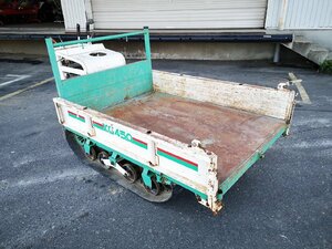 (福島)アテックス 運搬車 XG450 最大積載450kg 最大5.6馬力 クローラー幅25ｍｍ【福島県須賀川市より引取限定】