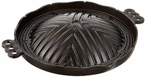 【おすすめ】 鉄 29ｃｍ 丸型（穴無）CR－17 トキワ ジンギスカン鍋