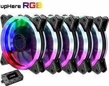 人気商品！ 静音タイプ 120ｍｍPCケースファン Nｏｖｏｎｅｓｔ （RGB12MM－5） 25ｍｍ厚 LEDリング搭載 （5_画像2