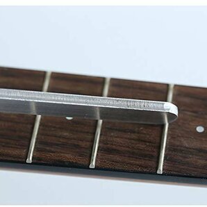 人気商品！ ギター Kｉｍｌｏｎｔｏｎフレットクラウンファイル＋フレット磨きプレート キット 3本セット メンテナンスの画像3
