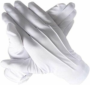 【タイムセール】 警備用 男女兼用 ｌｉｔｕｌｉｔｕｈａｌｌｏ 手袋 結婚式 礼装用手袋 10双白手袋