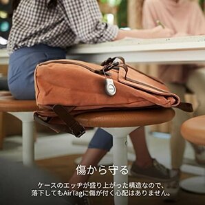 【おすすめ】 ワイヤーリング ケース Bｅｌｋｉｎ AｉｒTａｇ MSC009ｂｔWH キーホルダー ホワイトの画像3