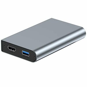 人気商品！ USB キャプチャーボード ビデオキャプチャー HD 4Kパススルー 外付け ゲームキャプチャー 1080P Sｗｉ