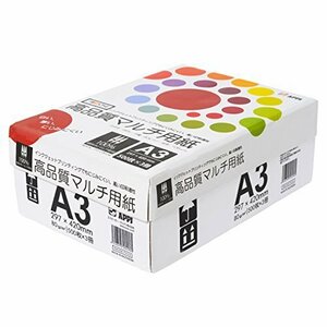 [SALE period middle ] high quality multi paper white color times 98% A3 super height white color 1500 sheets (500 sheets ×3 pcs. ) APP copier paper ink je