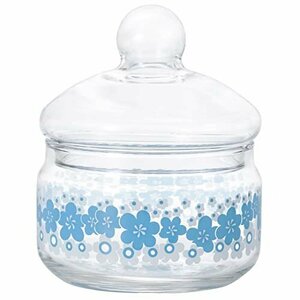[ special price ] retro glass vanity case go in ate rear retro bonbon inserting 360 air-tigh made in Japan flower. wheel preservation container canister ate rear 