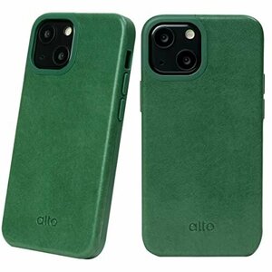 【お買い得品】 ｉPｈｏｎｅ 13 イタリア製 Oｒｉｇｉｎａｌ ｍｉｎｉ 本革 360 耐衝撃 Aｌｔｏ （フォレストグリーン