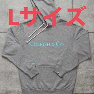 SAPEur CHERISH＆CO HOODIE サプール フーディ パーカー グレー　Lサイズ