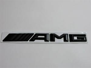 Mercedes Benz メルセデス ベンツ AMG リア エンブレム マットブラック