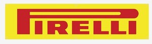 ピレリタイヤ ピレリー PIRELLI 旗 壁の装飾 のれん 垂れ幕 タペストリー 6箇所止め輪 旗バナー ガレージ フラッグ 45cm × 180cm